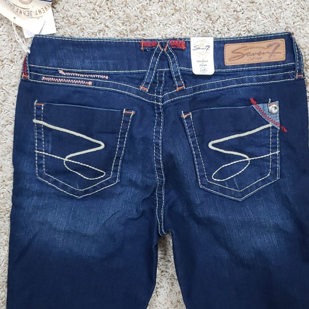 "Seven7" Rocker Slim Jeans - Picture 4 of 9